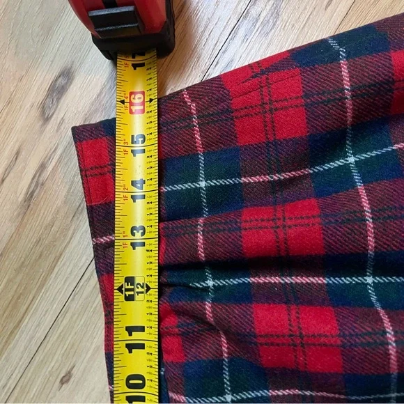 Pendleton Tartan Plaid Full Long A Line Skirt - Picture 6 of 8